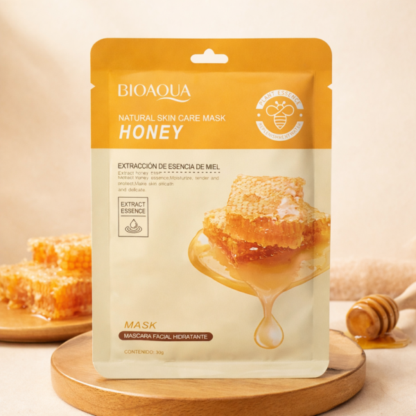 Mascarilla de velo facial Miel Mascarilla de velo facial Bioaqua - Miel
