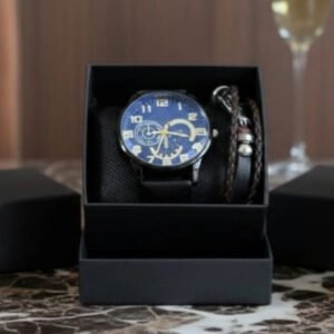 Set de Reloj y Pulsera Masculina Set de Reloj y Pulsera Masculina